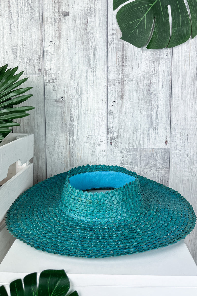 Turquoise Handmade Bonnet